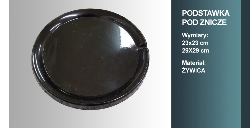 materiał podstawki pod znicze: żywica