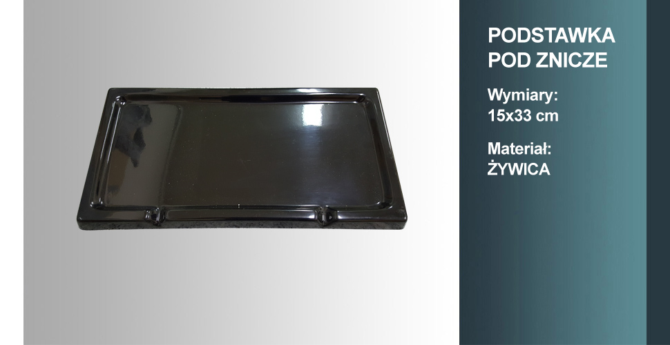 materiał podstawki pod znicze: żywica