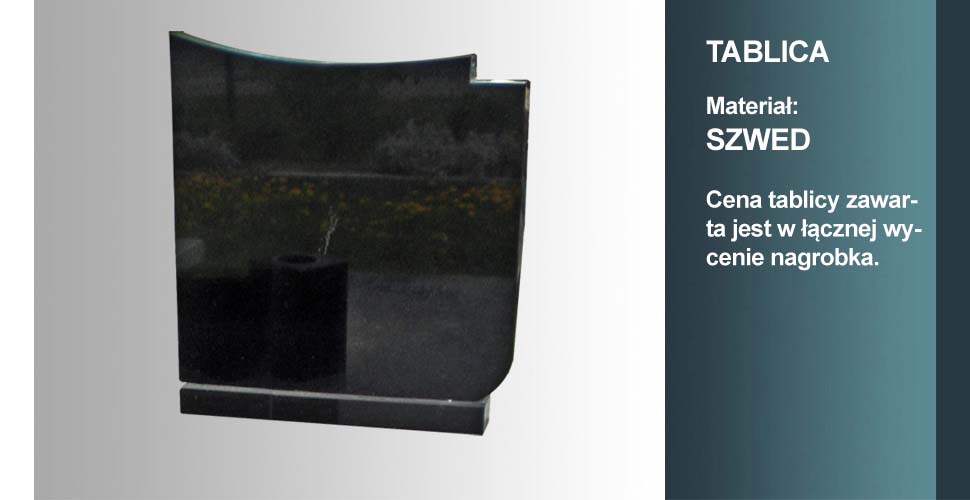 materiał tablicy: szwed