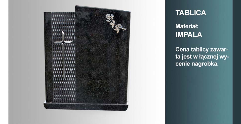 materiał tablicy: impala